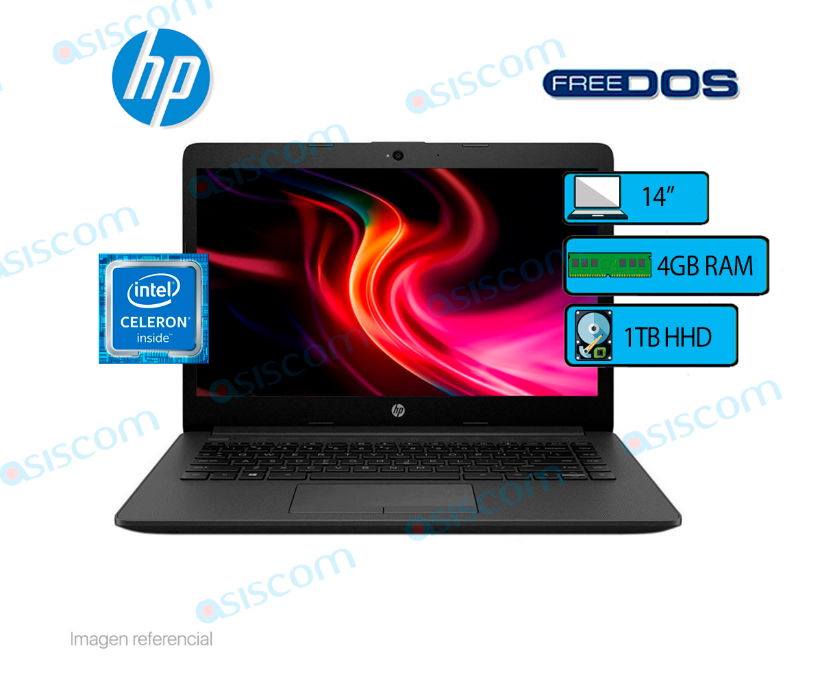 Laptop Hp 240 G7 Celeron N4020 1d0f3lt 14 4gb 1tb Freedos 4593